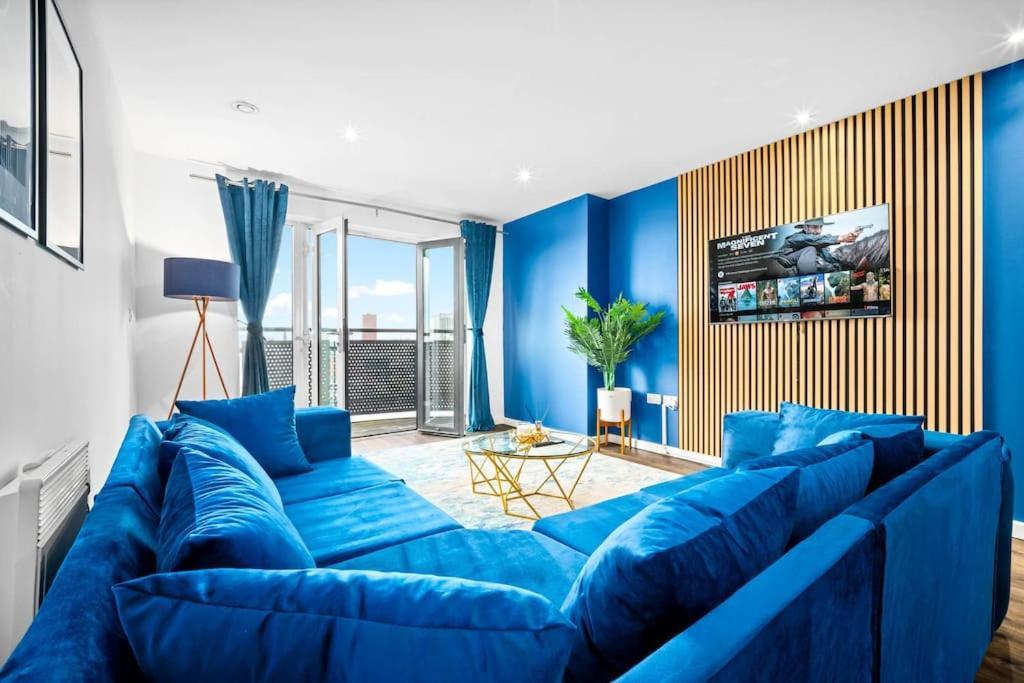 Spacious 2 Bed Apt B'Ham Cc With Parking Sleeps 7 Birmingham Luaran gambar