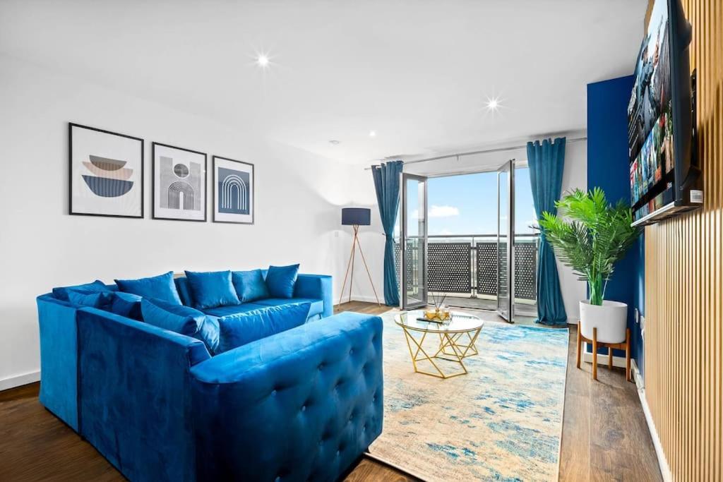 Spacious 2 Bed Apt B'Ham Cc With Parking Sleeps 7 Birmingham Luaran gambar